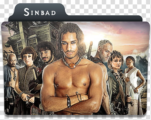 New TV Series Folders, Sinbad movie folder icon transparent background PNG clipart