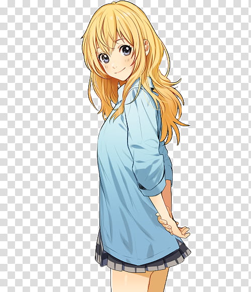 shigatsu wa kimi no uso kaori render by Koukochiisaki on DeviantArt