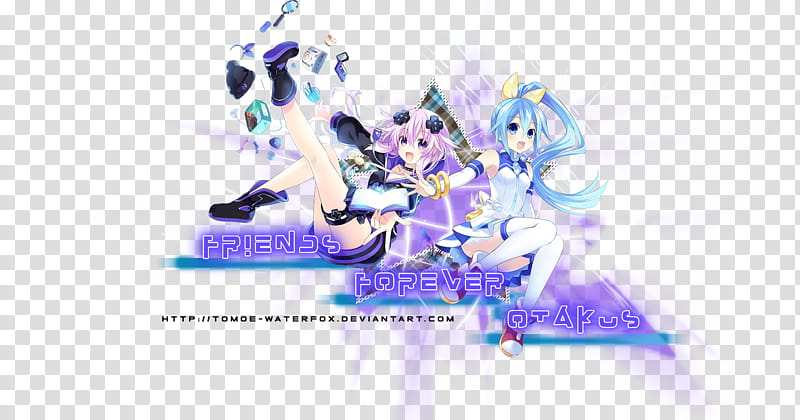 FFO Adult neptune and Hatsumi Sega transparent background PNG clipart