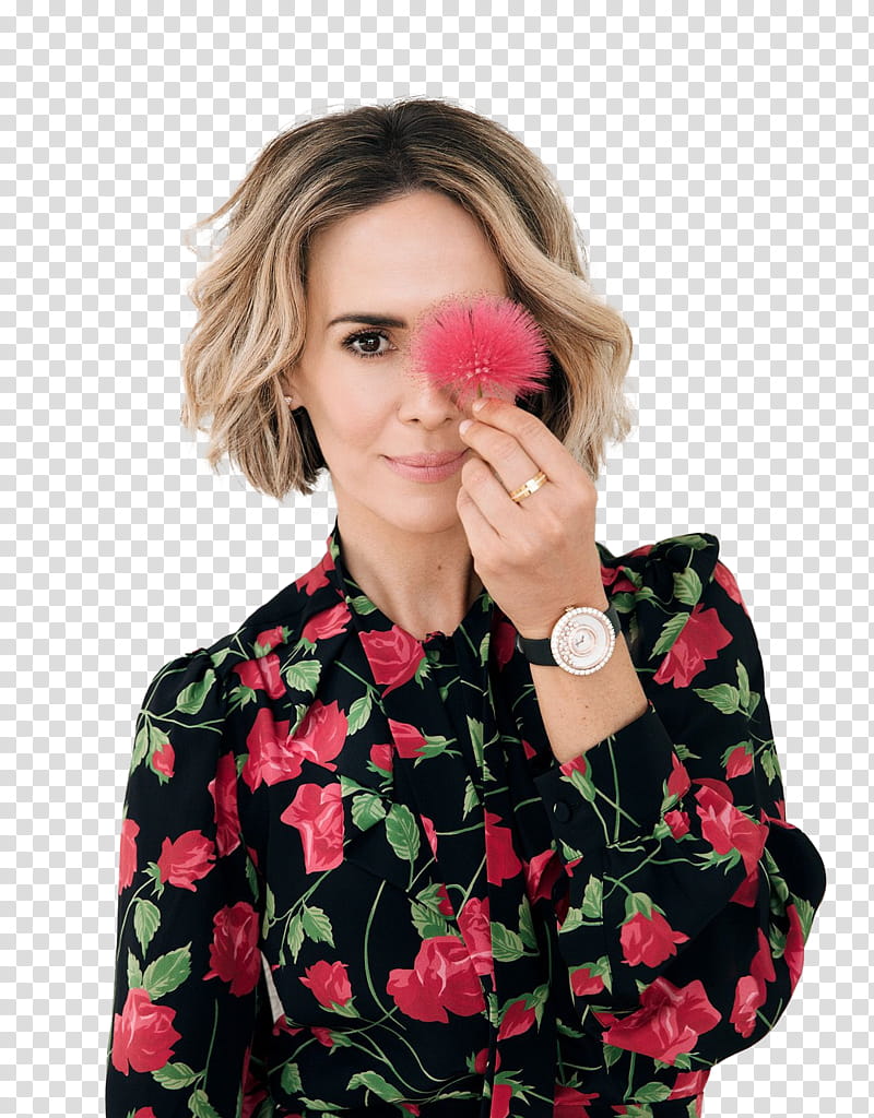 Sarah Paulson, SPD-smagazine- transparent background PNG clipart