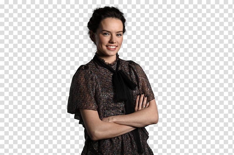 Daisy Ridley transparent background PNG clipart