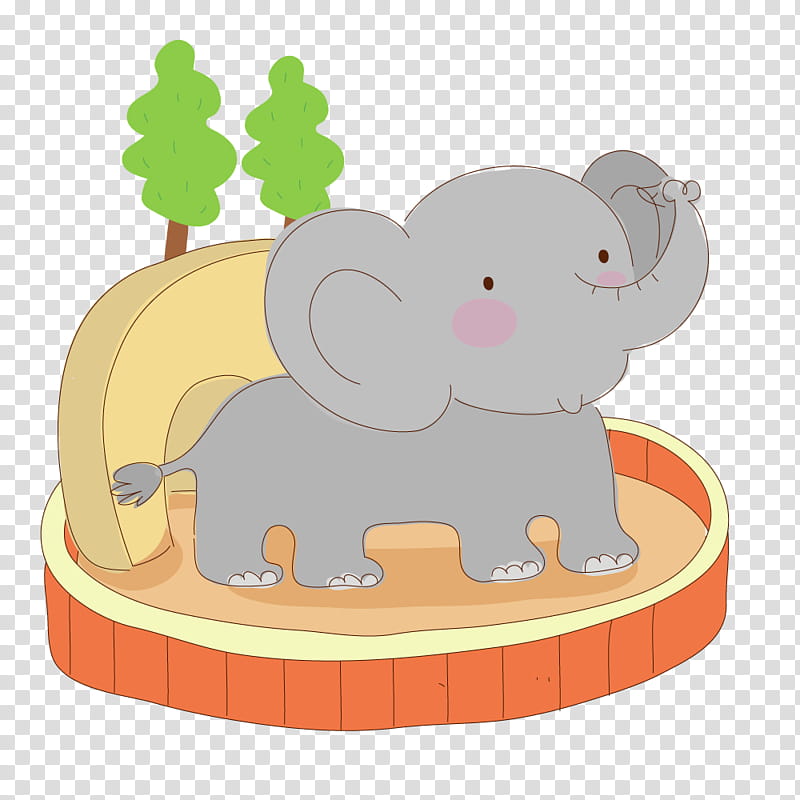 Elephant, Zoo, Cartoon, Cover Art transparent background PNG clipart
