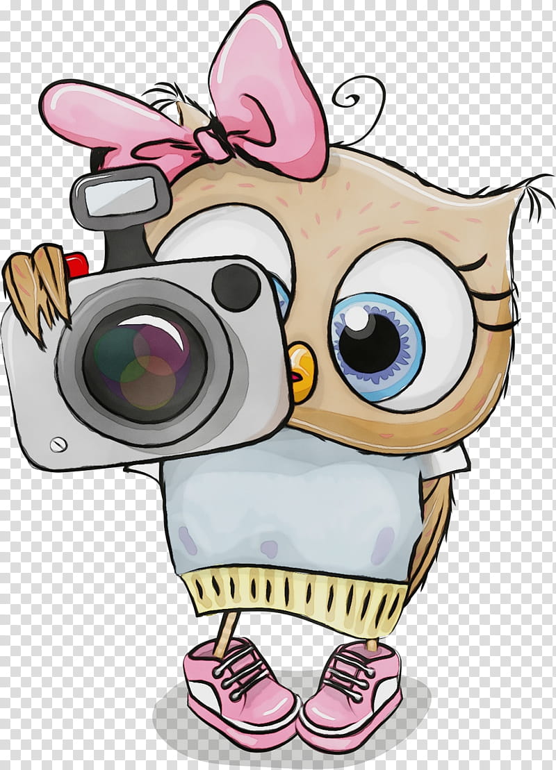 Glasses, Owl, Cartoon, Cuteness, Drawing, Greeting Note Cards, Pink, Snout transparent background PNG clipart