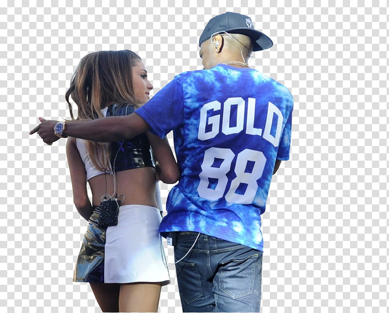 Ariana y Big Sean Singua editions transparent background PNG clipart