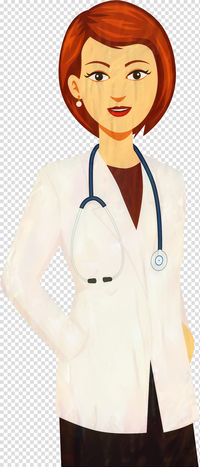 Nurse, Shoulder, Cartoon, Thumb, Behavior, Human, Physician, White Coat transparent background PNG clipart