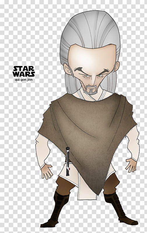 Qui Gon Jinn Transparent Background Png Clipart Hiclipart - roblox avatar face jinn avatar transparent background png clipart