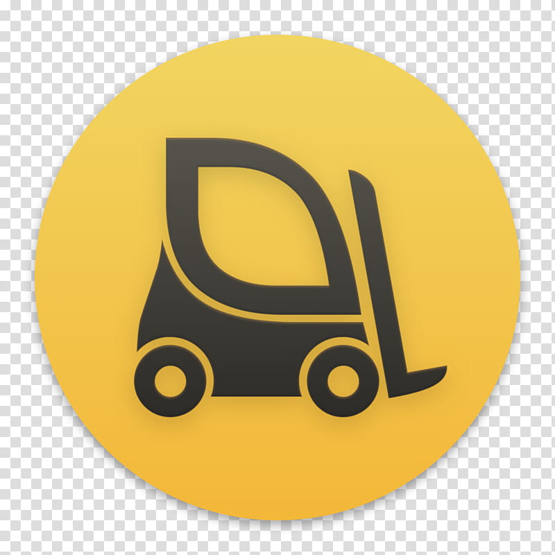 Clay OS  A macOS Icon, ForkLift, gray forklift icon transparent background PNG clipart