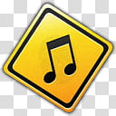 Road Signs Replacement Icons, Music transparent background PNG clipart