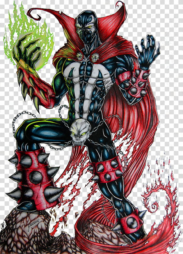 Spawn FanArt transparent background PNG clipart