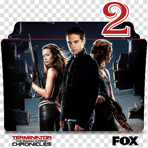 Terminator TSCC series and season folder icons, Terminator TSCC S ( transparent background PNG clipart