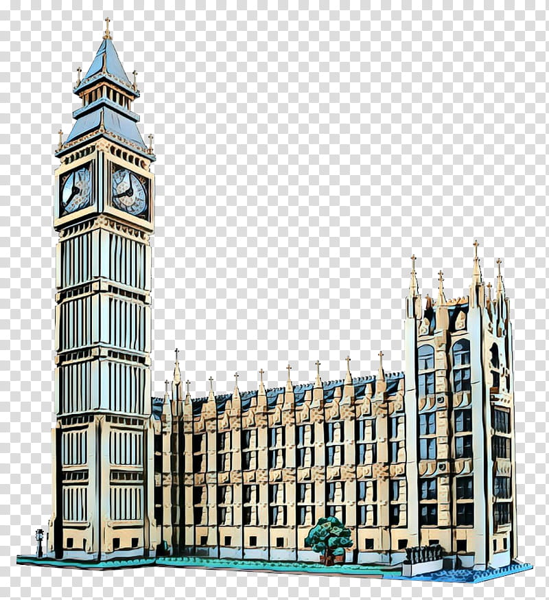 Big Ben, Architecture, Classical Architecture, Building, Toy Block, Facade, Clock Tower, Lego 10253 Creator Big Ben transparent background PNG clipart