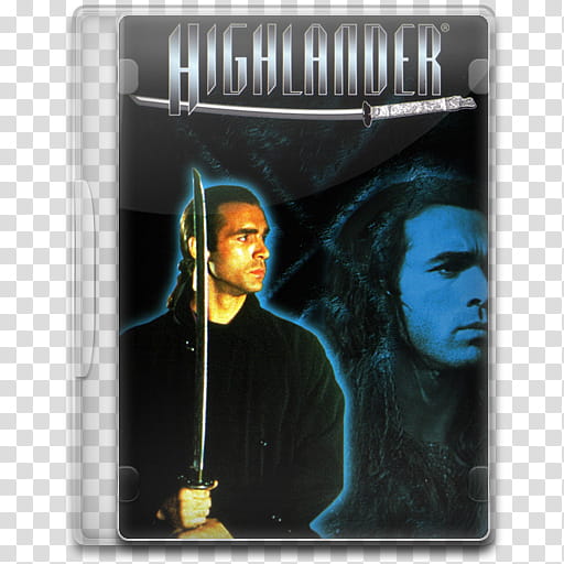 TV Show Icon Mega , Highlander, Highlander DVD case illustration transparent background PNG clipart