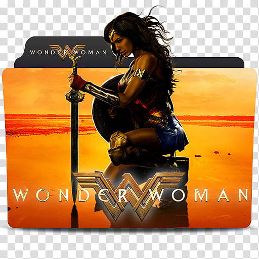DC Extended Universe Folder Icon MoS JL , wonderwoman transparent background PNG clipart