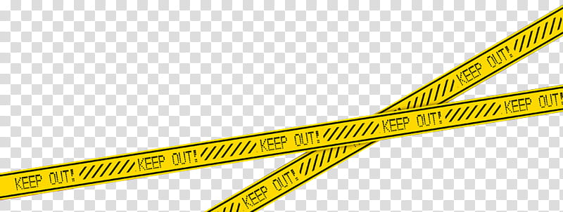 Crime Scene Tape, yellow and black keep out tape illustration transparent background PNG clipart