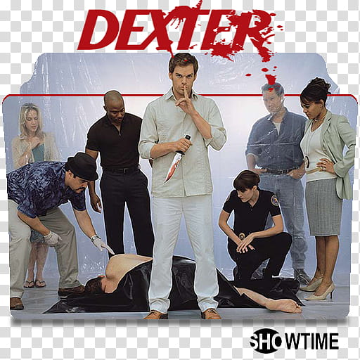Dexter series and season folder icons, Dexter ( transparent background PNG clipart