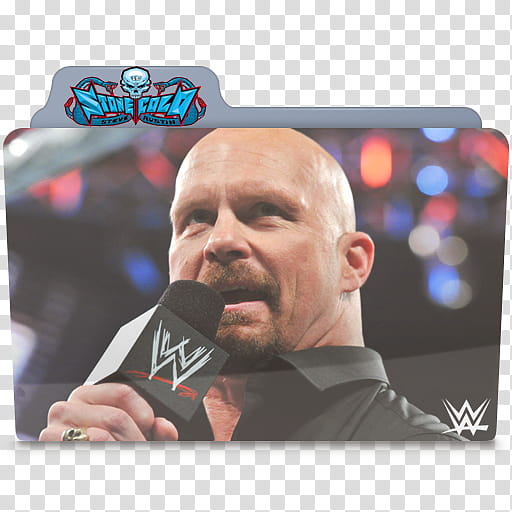 WWE Stone Cold Steve Austin Folder Icon transparent background PNG clipart