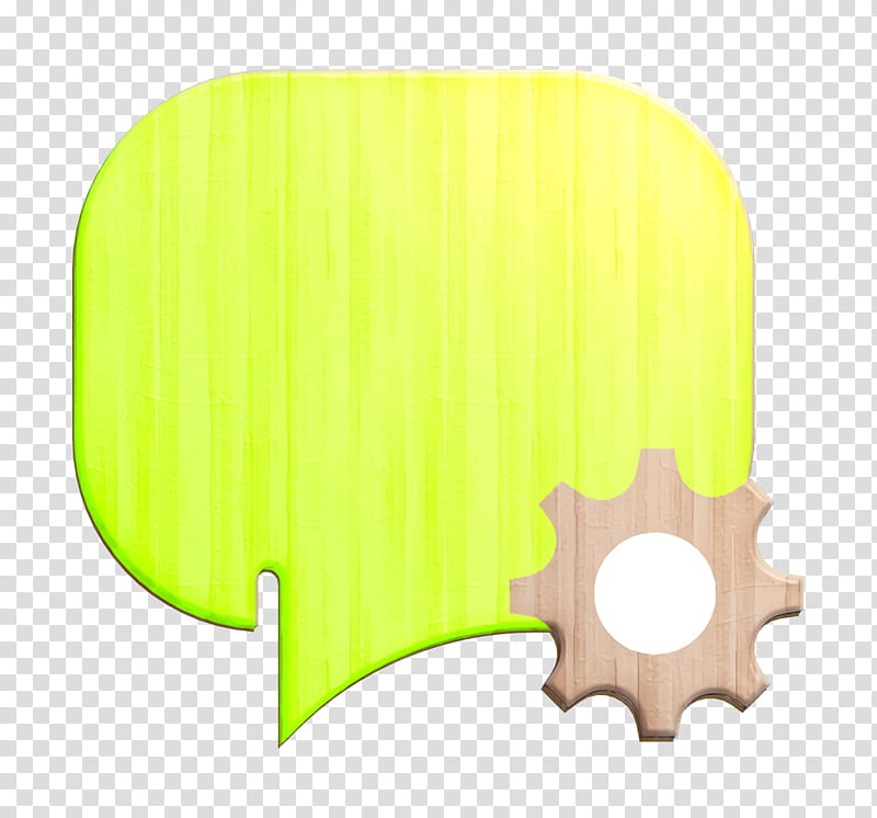 Speech bubble icon Interaction Assets icon Chat icon, Green, Yellow, Text, Leaf, Line, Circle, Logo transparent background PNG clipart