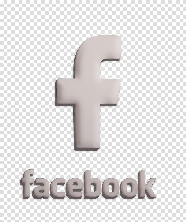 facebook icon facebook logo icon fb icon, Social Media Icon, Cross, Text, Symbol, Silver transparent background PNG clipart