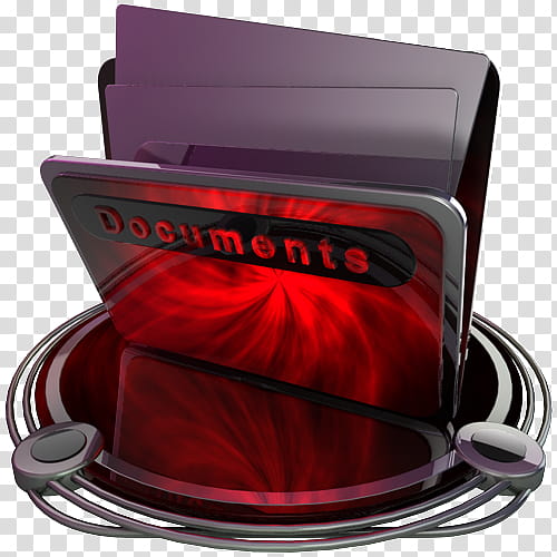 chrome and red icons, documents red transparent background PNG clipart