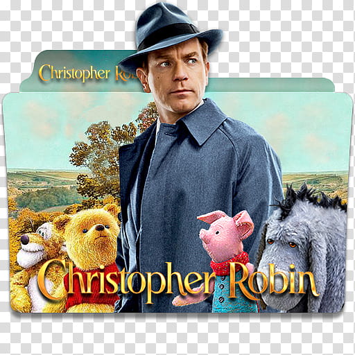 Movie Collection Folder Icon Part , Christopher Robin transparent background PNG clipart