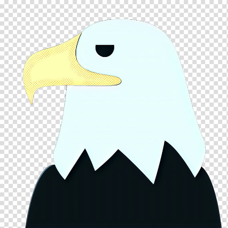 bird bald eagle white eagle beak, Pop Art, Retro, Vintage, Cartoon, Bird Of Prey, Sea Eagle transparent background PNG clipart