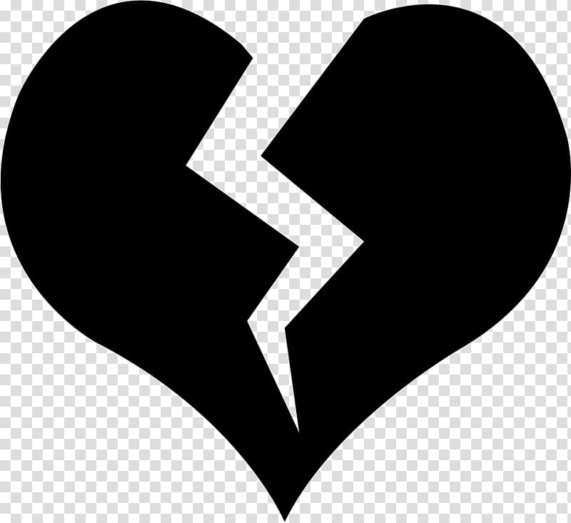 broken heart clipart transparent