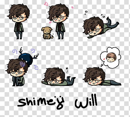 Shimeji Will Graham transparent background PNG clipart