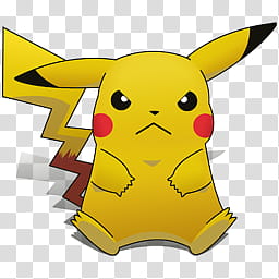 Pikachu I choose you, Angry icon transparent background PNG clipart