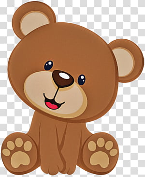 Teddy bear, Cartoon, Brown Bear, Nose, Toy, Animal Figure, Animation  transparent background PNG clipart | HiClipart