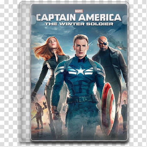 Movie Icon Mega , Captain America, The Winter Soldier, Marvel Captain America The Winter Soldier case transparent background PNG clipart