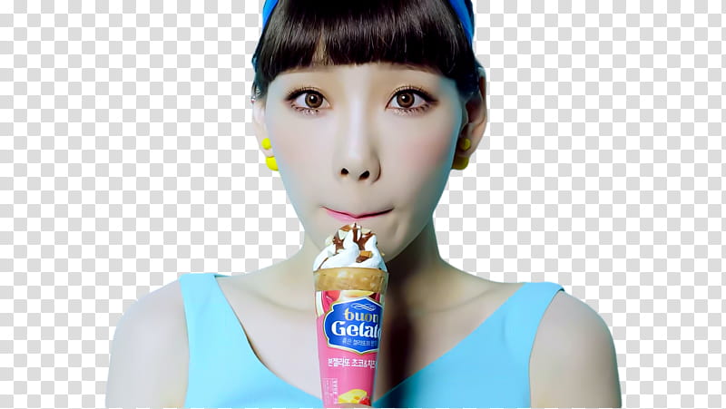 TAEYEON GG cut transparent background PNG clipart