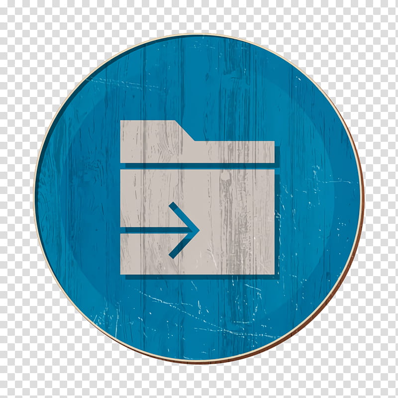 arrow icon data icon document icon, File Icon, Folder Icon, Send Icon, Blue, Turquoise, Aqua, Teal transparent background PNG clipart
