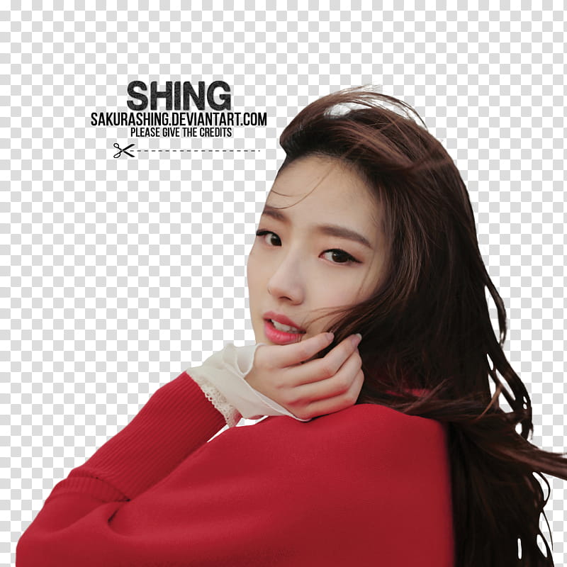 LOONA AND HASEUL, Bae Suzy wearing red long-sleeved shirt transparent background PNG clipart