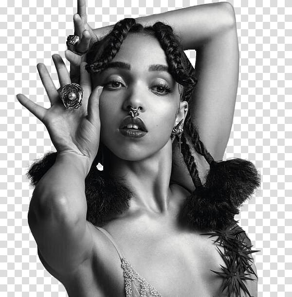 FKA twigs  ,  transparent background PNG clipart