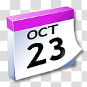 WinXP ICal, October  calendar illustration transparent background PNG clipart