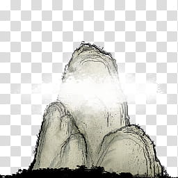 glitchhDock version , rock formation painting transparent background PNG clipart