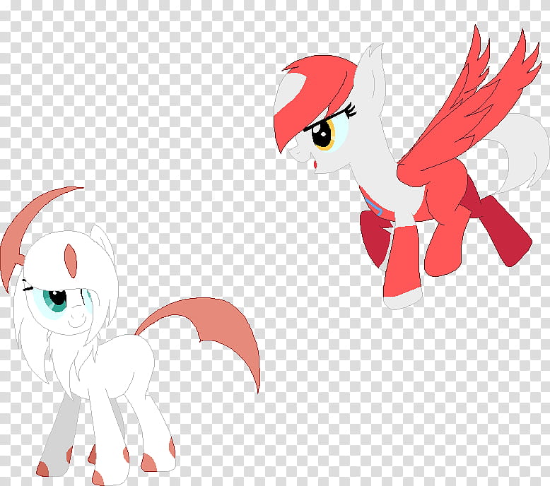 Shiny Absol and Latias Custom For KaitoTheFox transparent background PNG clipart