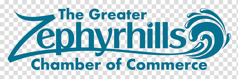 Graphic, Logo, Zephyrhills, Chamber Of Commerce, Blue, Text, Line, Area transparent background PNG clipart