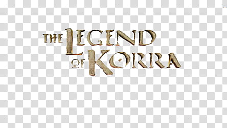 Avatar the legend of Korra logo, The Legend of Korra word art transparent background PNG clipart