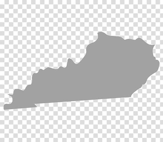 Map, Kentucky, Kentucky Outline, United States Of America, White, Black, Black And White
, Angle transparent background PNG clipart