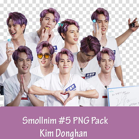 Smollnim Kim Donghan OUI Ent, Kim Donghan transparent background PNG clipart