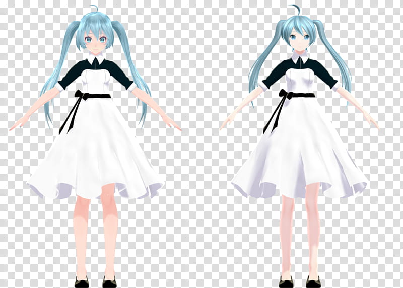 Which One? Junjou Skirt Miku TDA/YYB transparent background PNG clipart