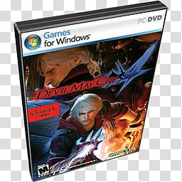 PC Games Dock Icons v , Devil May Cry  transparent background PNG clipart