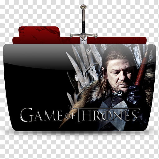 TV Folder Icons ColorFlow Set , Game Of Thrones , Game of Thrones transparent background PNG clipart