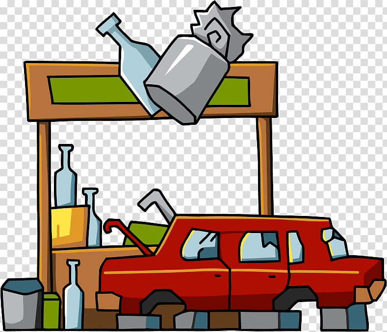 Car, Yard, Wrecking Yard, Drawing, Blog, Cartoon, Green, Transport transparent background PNG clipart