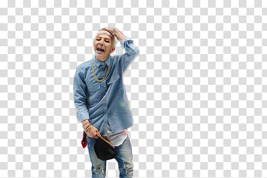 G Dragon BTS of Who You transparent background PNG clipart