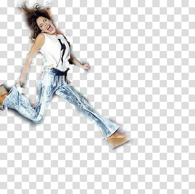 martina stoessel, woman leaps transparent background PNG clipart