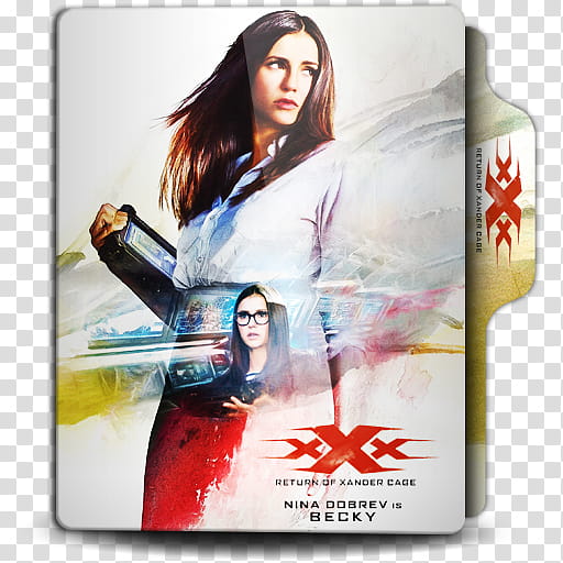 xXx Return of Xander Cage  Icons , Nina Dobrev transparent background PNG clipart