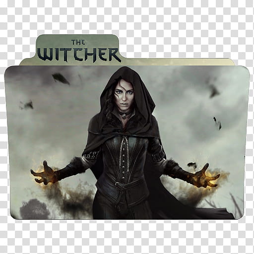 The Witcher  Wild Hunt Icon Folder , Yennefer transparent background PNG clipart