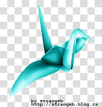blue paper art art transparent background PNG clipart